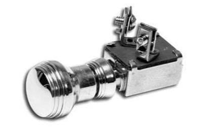 Horn Button Switch. Art Deco Style.